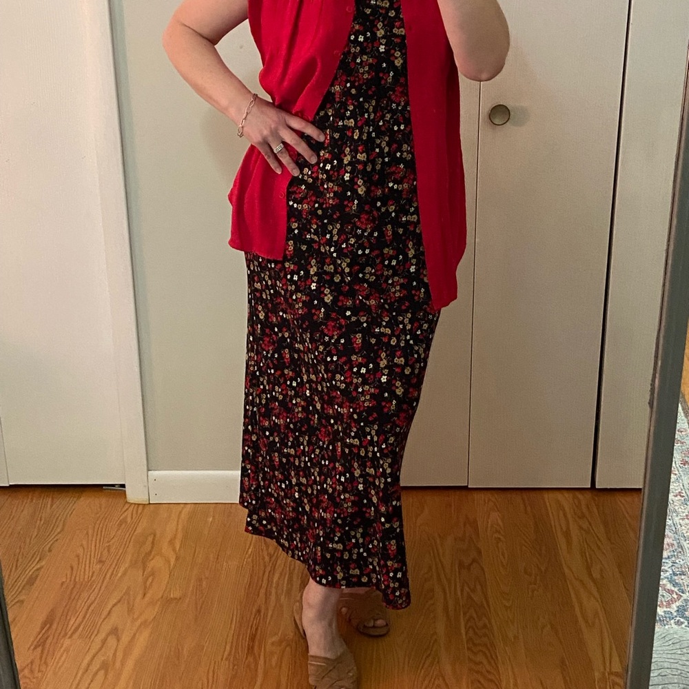 Vintage Floral Dress